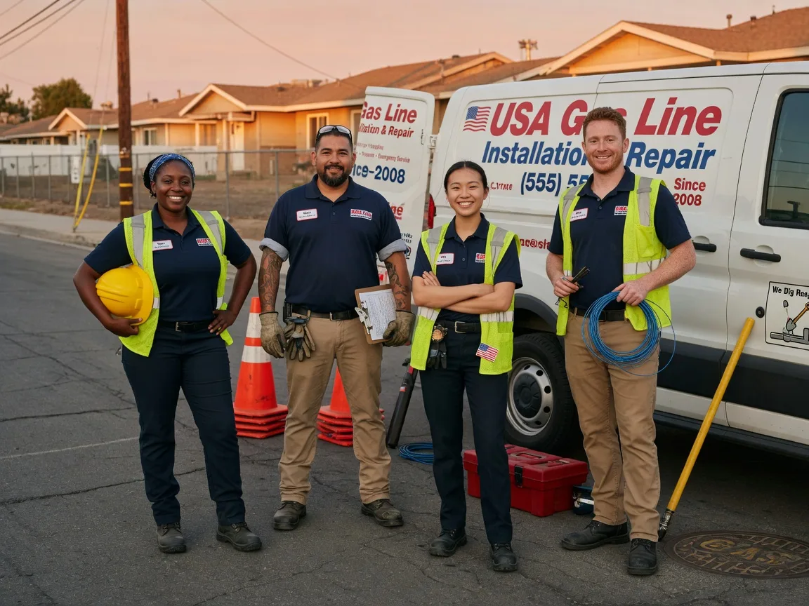 Gas Line Installation company in Ridge, MD